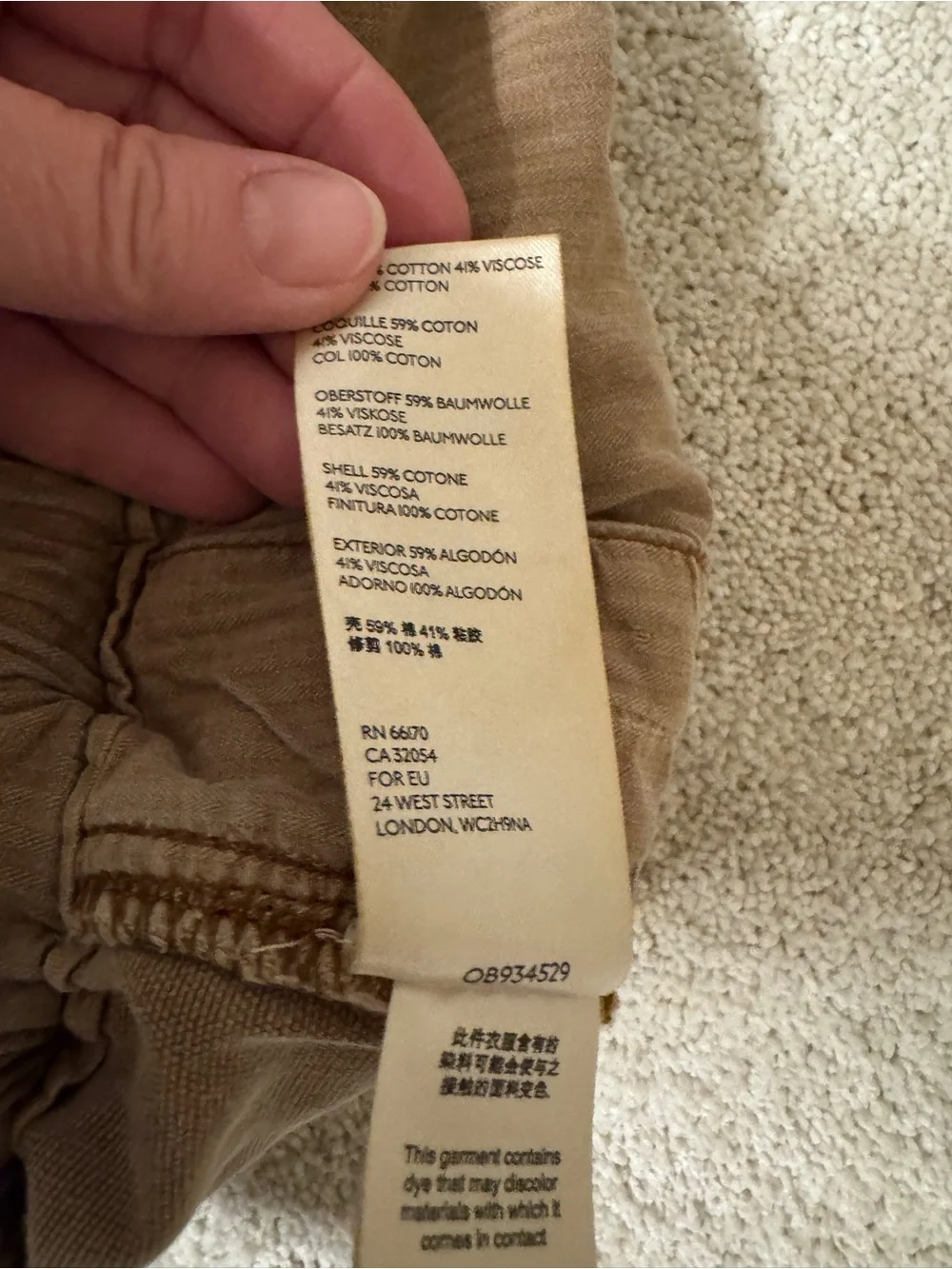 Free People Margate Paper Bag pants size large